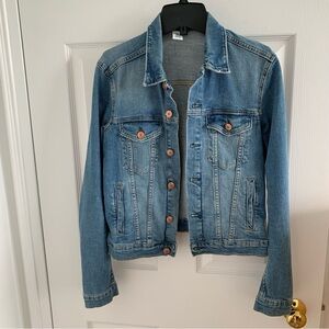 H&M denim jacket size 6